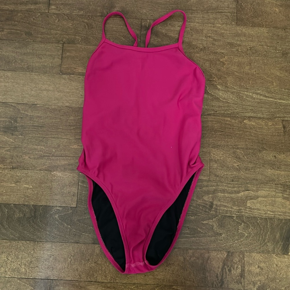 Size 28 jolyn “Brandon 2” onesie, color dragon fruit.